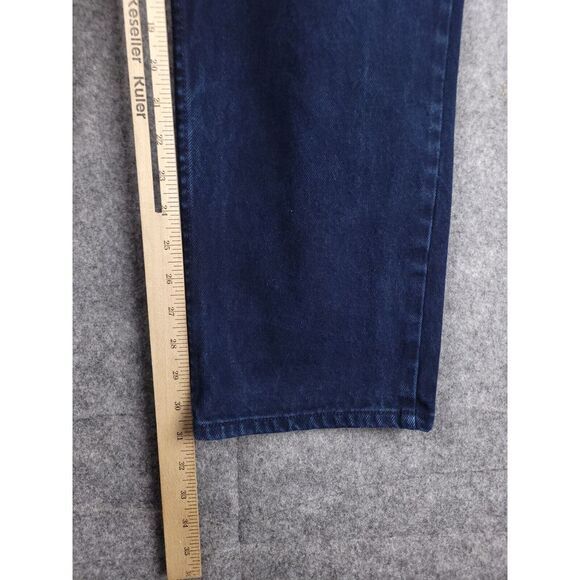 Vintage Anchor Blue Jeans Men's 30x31 Baggy Wide Leg Relaxed Fit Blue Denim Y2K - Picture 6 of 7